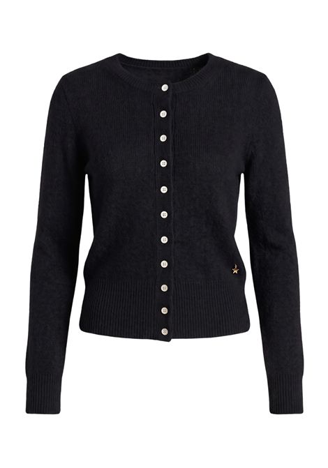 Des Petits Hauts Women's Betty Black Fitted Superfine Alpaca Cardigan Des Petits Hauts |  | 1H26003809000
